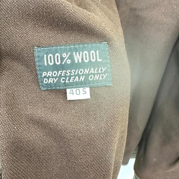 Vintage 1970s Christian Dior Trench Coat, Size 40S - Picture 7 of 16